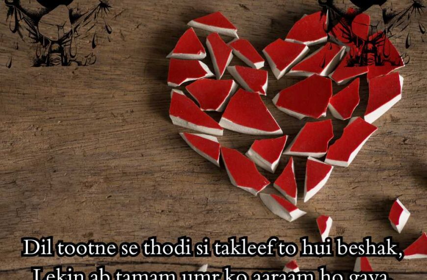Broken Shayari in English